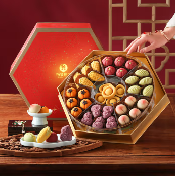 御茶膳房糕點(diǎn)心禮盒過節(jié)送禮節(jié)日禮品休閑零食大禮包北京特產(chǎn)禮物1100g